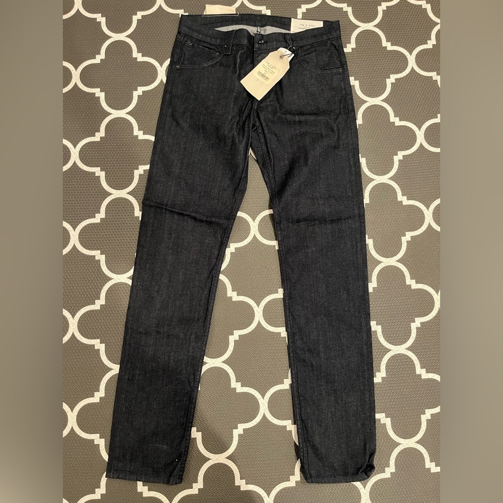 Men's Dark Wash Jeans